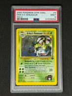 Erika’s Venusaur - Holo - #4 Gym Challange - PSA 9 MINT, Enlèvement ou Envoi, Neuf, Cartes en vrac, Foil
