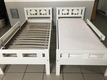 Peuterbed kinderbed Ikea Kritter, Kinderen en Baby's, Kinderkamer | Bedden, Ophalen, Gebruikt, 70 tot 85 cm, 140 tot 160 cm