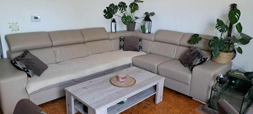 Fauteuil, Huis en Inrichting, Fauteuils, Gebruikt, Leer, 125 cm of meer, Ophalen