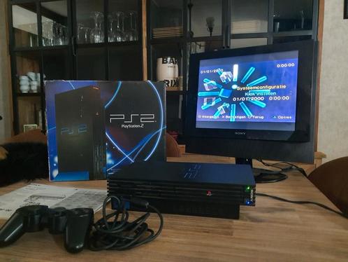 Ps2 bundel sony ps2 fat + sony KLV15SR1 pakket, Consoles de jeu & Jeux vidéo, Jeux | Sony PlayStation 2, Comme neuf, Enlèvement