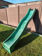 glijbaan, groen, 2 m., Kinderen en Baby's, Ophalen of Verzenden, Zo goed als nieuw, Glijbaan, Aanbouwonderdeel
