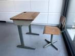 Vintage lessenaar / bureau kind, Huis en Inrichting, Bureaus, Ophalen, Gebruikt, Bureau