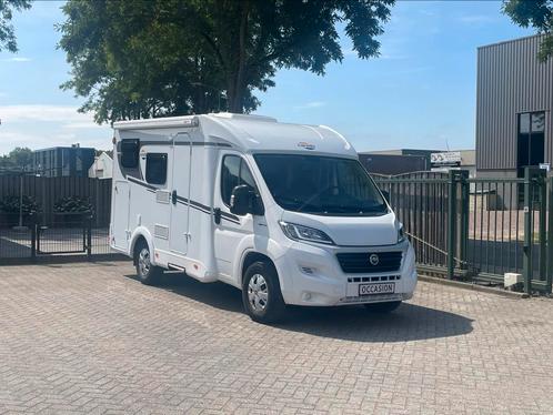 Zeer nette compacte capron carado V132(hymer groep) bj 2021, Caravans en Kamperen, Mobilhomes, Particulier, Half-integraal, Carado