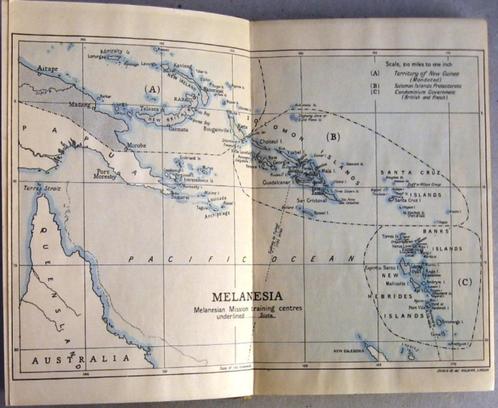 Melanesia To-Day 1927 Melanesië Pacific, Antiek en Kunst, Antiek | Boeken en Manuscripten, Ophalen of Verzenden