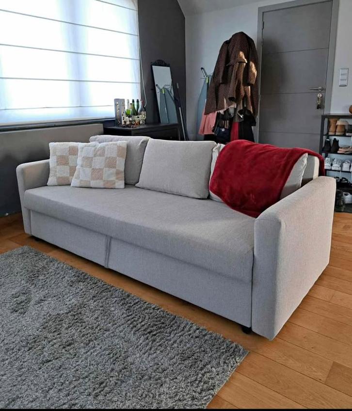 3-zits ikea zetel Friheten, Huis en Inrichting, Zetels | Zetels en Chaises Longues, Zo goed als nieuw, Ophalen