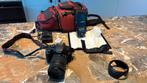 Canon 600D met lens en externe flits, Ophalen, Gebruikt
