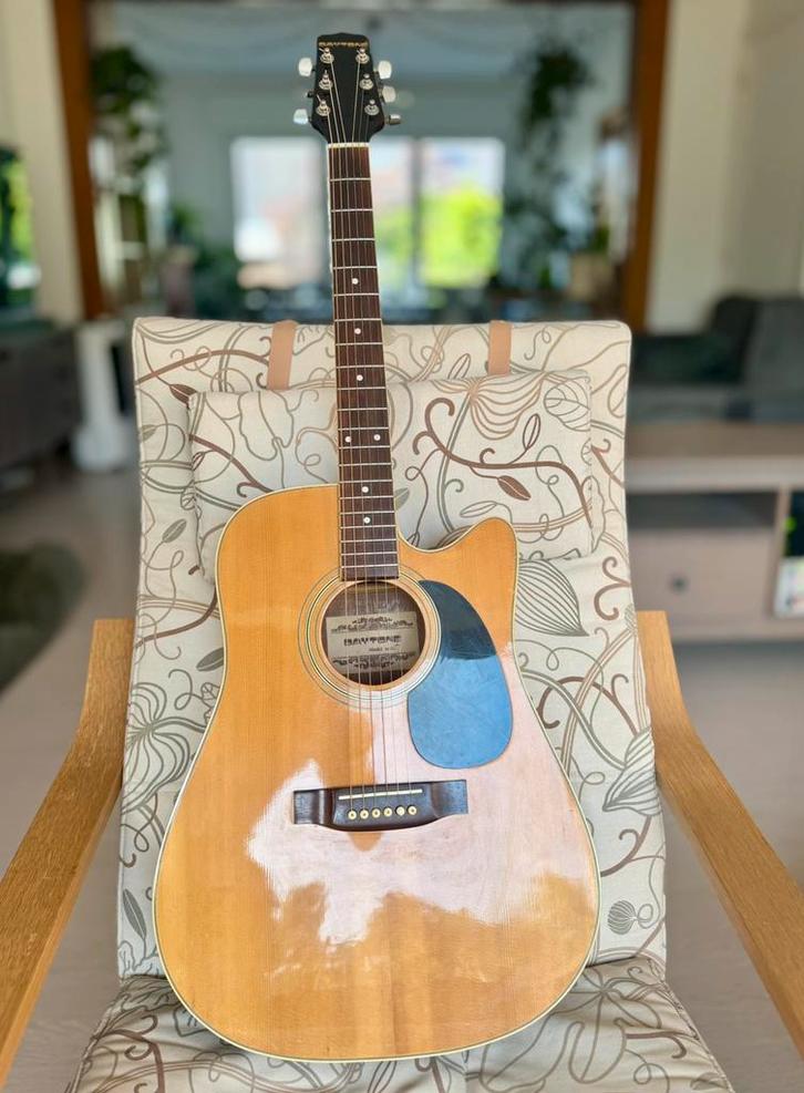 Daytone TW-551C | Dreadnought-stijl akoestische gitaar, Muziek en Instrumenten, Snaarinstrumenten | Gitaren | Akoestisch, Gebruikt