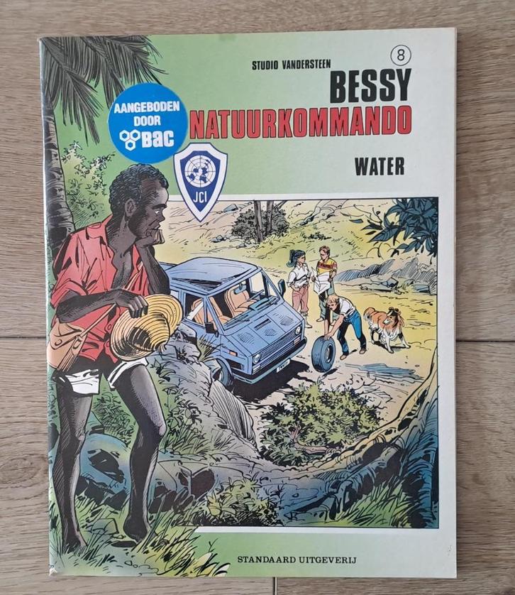 Strip Bessy - Natuurkommando - uitgave BAC, Boeken, Stripverhalen, Gelezen, Eén stripboek, Ophalen of Verzenden