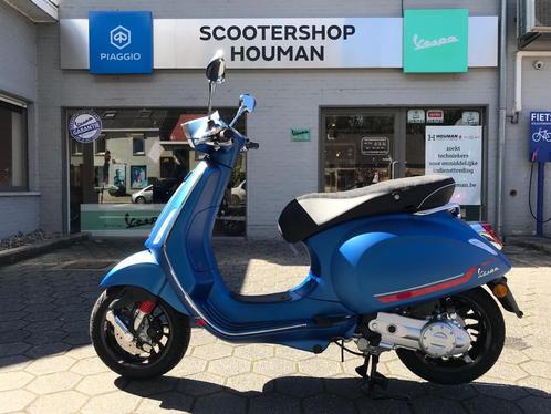 VESPA SPRINT S  50CC 45KM/U  BLU VIVACE MATT (Nr.77), Fietsen en Brommers, Scooters | Vespa, Nieuw, Vespa S, Klasse B (45 km/u)