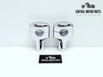 Chromen Fat Bar Risers, Motoren, Niet ingevuld, Niet ingevuld, Nieuw, Ophalen of Verzenden