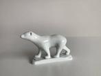 belle statue d'ours polaire en porcelaine art déco, Enlèvement ou Envoi