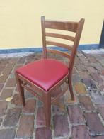 24 orginele horeca stoelen TON bistro restaurant lot zgan!, Maison & Meubles, Chaises, Brun, Enlèvement ou Envoi, Cuir