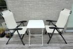 Tuinstoelen + tafel, Ophalen
