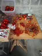 Kerstballen, kerst verlichting binnen en buiten,slingers enz, Diversen, Ophalen, Zo goed als nieuw