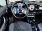 MINI ONE R50 • 1.6i 2006 • AIRCO • PANODAK • BLANCO GEKEURD, Auto's, Voorwielaandrijving, Stof, Zwart, 4 cilinders