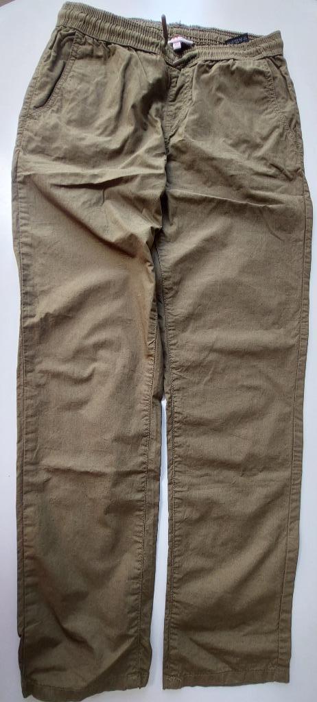Lichte broek, groen, maat:152, 5€, Kinderen en Baby's, Kinderkleding | Maat 152, Zo goed als nieuw, Jongen, Broek, Ophalen of Verzenden