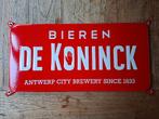 De Koninck bord emaille, Verzamelen, Biermerken, Ophalen, Nieuw, Overige typen, Duvel