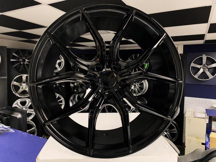 IN STOCK: nieuwe set 19 inch 5x108 aluminium sportvelgen, Auto-onderdelen, Banden en Velgen, Velg(en), 19 inch, Nieuw, Ophalen of Verzenden