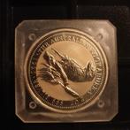 2 oz zilveren kookaburra 1995 australie, Verzenden, Zilver