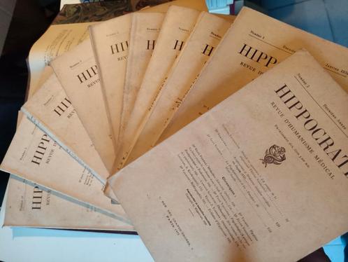 Medische Hippocrates bundels, Antiek en Kunst, Antiek | Boeken en Manuscripten, Ophalen