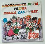 Vinyl 45trs- en voiture simone- choucroute pizza frites pael, Ophalen of Verzenden, Gebruikt