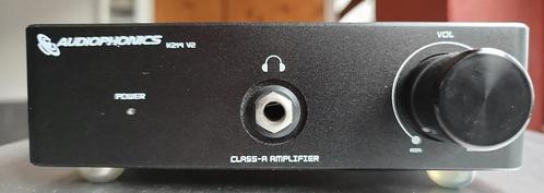 AUDIOPHONICS K214 V2 MO klasse A stereo hoofdtelefoonverster, Audio, Tv en Foto, Versterkers en Ontvangers, Gebruikt, Stereo, Verzenden