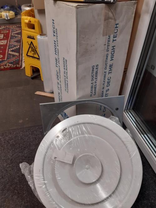 Alu Dec 2-70 Flexibele buis 315 mm afzuiging met rooster, Doe-het-zelf en Bouw, Ventilatie en Afzuiging, Nieuw, Afzuiger, Ophalen
