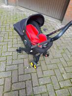 Zwart doona kinderwagen, Kinderen en Baby's, Buggy's, Ophalen of Verzenden, Zo goed als nieuw