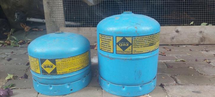 Campingaz gasflessen R907 en R904, Caravans en Kamperen, Kampeeraccessoires, Gebruikt, Ophalen