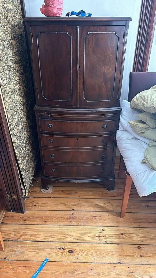 Beau meuble bar ancien, Huis en Inrichting, Kasten | Wandmeubels, Gebruikt, Ophalen