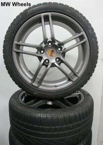 Porsche 19 inch velgen 911 991 Carrera 2 en 2 S winterbanden beschikbaar voor biedingen