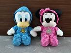 knuffels Mickey mouse en Donald duck, Ophalen of Verzenden, Zo goed als nieuw