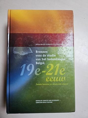 BRONNEN VOOR DE STUDIE VAN HET HEDENDAAGSE BELGIE beschikbaar voor biedingen