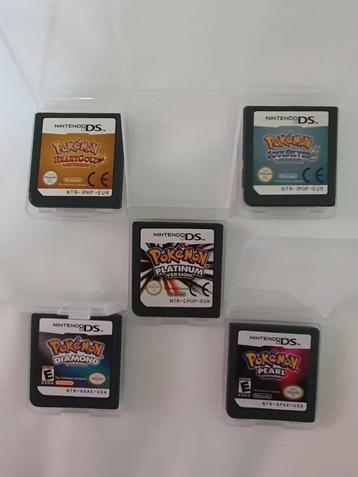 Pokemon Heartgold, Soulsilver, Platinum, Diamond Pearl DS