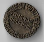 Oude stempel GRANDE BRASSERIE ERNEST WOUTERS BOORTMEERBEEK, Verzamelen, Biermerken, Ophalen of Verzenden