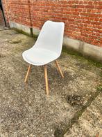 6 witte eetkamer stoelen, Enlèvement, Comme neuf