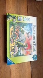 Ravensburger 10957 Kinderpuzzel dinosaurus 100 stukjes, Enlèvement ou Envoi, Utilisé
