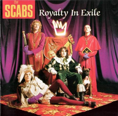 cd Belpop "The SCABS" 'Royalty In Exile' 1990, Cd's en Dvd's, Cd's | Rock, Zo goed als nieuw, Poprock, Ophalen of Verzenden