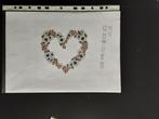 Kruissteek Hartje, Enlèvement, Comme neuf, Broderies à la main, Patron