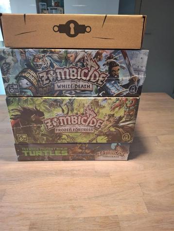 Zombicide white death kickstarter Frozen Fortress Pledge + e beschikbaar voor biedingen
