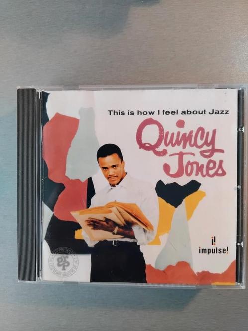 Cd..Quincy Jones.  This is how I feel about jazz. (Impulse)., Cd's en Dvd's, Cd's | Jazz en Blues, Gebruikt, Jazz, Ophalen of Verzenden