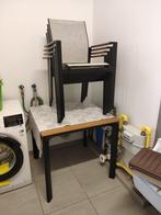 Tuinmeubel set tafel met 4 stoelen. ( Exterioo ), Tuin en Terras, Tuinsets en Loungesets, Ophalen, 4 zitplaatsen, Aluminium, Zo goed als nieuw