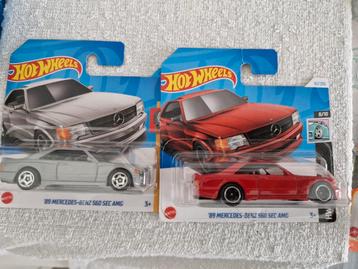 Hot Wheels Mercedes 560 SEC AMG, Ophalen of Verzenden, Nieuw, Auto