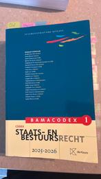 Codex staat- en bestuursrecht, Boeken, Studieboeken en Cursussen, Ophalen of Verzenden, Gelezen