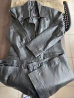 Veste femme 3/4 en cuir, Enlèvement, Comme neuf, Noir