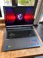 Game laptop Msi i9 14900hx rtx 4070 garantie, Computers en Software, Ophalen, Gaming, SSD, Azerty