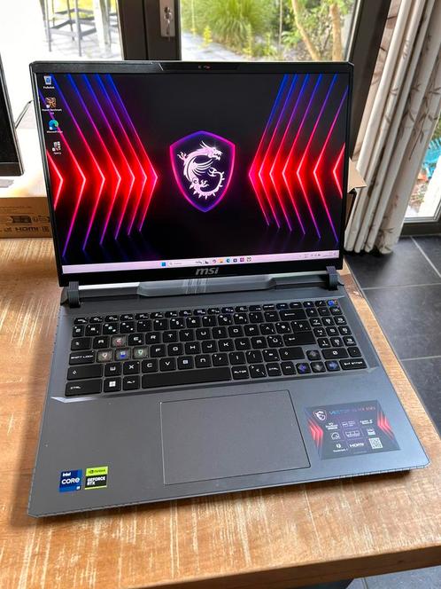 Msi i9 14900hx game en werklaptop met rtx 4070, Computers en Software, Windows Laptops, SSD, 16 GB, Azerty, Gaming, Ophalen