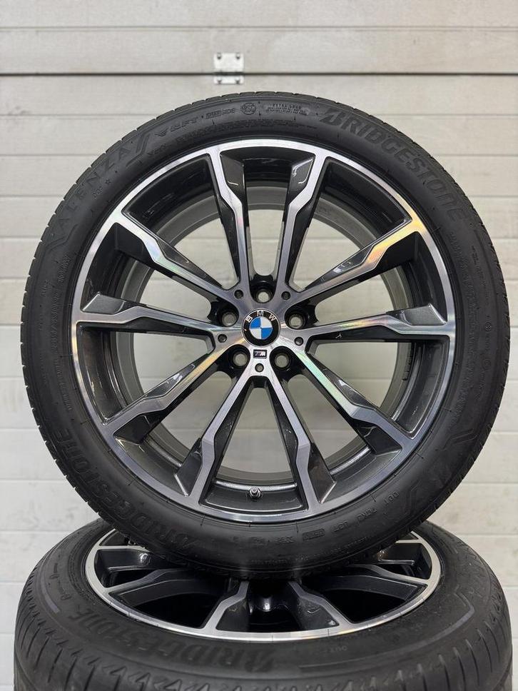 NIEUW 20’’ bmw X3 G01  X4 G02 IX3 G08 VELGEN ZOMERBANDEN TPM, Auto-onderdelen, Banden en Velgen, Banden en Velgen, Zomerbanden