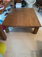 Table salon en teck de haute qualité, Ophalen, Zo goed als nieuw, Minder dan 50 cm, 100 tot 150 cm