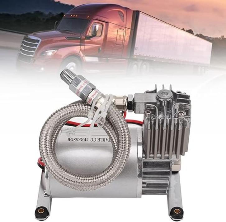 Nieuw | Treinhoorn Compressor | Luchtcompressor | Mobiel ✨, Doe-het-zelf en Bouw, Compressors, Nieuw, 10 bar of meer, Mobiel, Verzenden